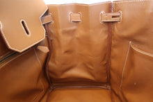 Load image into Gallery viewer, HERMES BIRKIN 40 Graine Couchevel leather Gold 〇Z Engraving Hand bag 600100233
