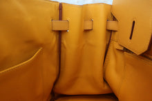 将图片加载到图库查看器，HERMES BIRKIN 35 Graine Couchevel leather Jaune □D刻印 Hand bag 800070068
