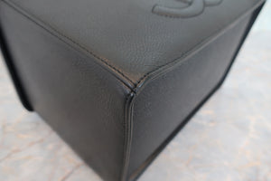 CHANEL/シャネル ココマーク2WAYバニティ キャビアスキン ブラック/ゴールド金具 バニティ 700080166