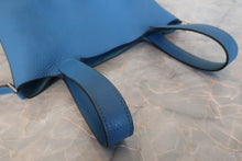 Load image into Gallery viewer, HERMES PICOTIN LOCK PM Clemence leather Mykonos D Engraving Hand bag700120119
