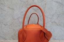 画像をギャラリービューアに読み込む, HERMES／エルメス リンディ34 エバーカラー オレンジ □Q刻印 ショルダーバッグ 600100188
