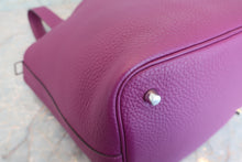 Load image into Gallery viewer, HERMES PICOTIN LOCK MM Clemence leather Anemone Z Engraving Hand bag 600080217
