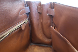 HERMES KELLY 28 Graine Couchevel leather Chocolat □B刻印 Hand bag 600110042