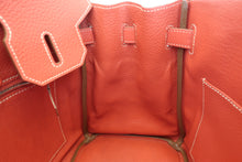 将图片加载到图库查看器，HERMES BIRKIN 30 Clemence leather Sanguine □P刻印 Hand bag 600070133
