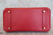 画像をギャラリービューアに読み込む, HERMES／エルメス バーキン30 アルデンヌ ルージュヴィフ □E刻印 ハンドバッグ 700110025
