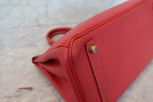 画像をギャラリービューアに読み込む, HERMES／エルメス バーキン30 アルデンヌ ルージュヴィフ □E刻印 ハンドバッグ 700110025
