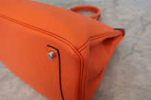 画像をギャラリービューアに読み込む, HERMES／エルメス バーキン35 トリヨンクレマンス オレンジポピー □R刻印 ハンドバッグ 800040055
