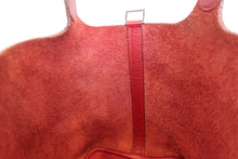 Load image into Gallery viewer, HERMES PICOTIN PM Clemence leather Rouge garance Hand bag 700090191
