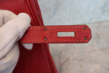 画像をギャラリービューアに読み込む, HERMES／エルメス バーキン30 アルデンヌ ルージュヴィフ □E刻印 ハンドバッグ 700110025
