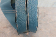 Load image into Gallery viewer, HERMES PICOTIN LOCK MM Clemence leather Blue jean □M Engraving Hand bag 600070122
