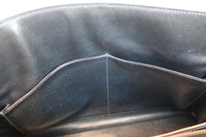HERMES KELLY 35 Ardennes leather Black 〇V刻印 Shoulder bag 600050197