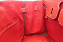 画像をギャラリービューアに読み込む, HERMES／エルメス バーキン30 アルデンヌ ルージュヴィフ □E刻印 ハンドバッグ 700110025
