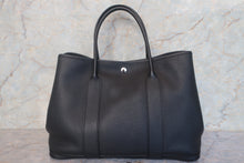 Load image into Gallery viewer, HERMES  GARDEN PARTY PM Negonda leather Black □R Engraving Tote bag 700120107
