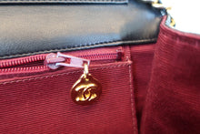 將圖片載入圖庫檢視器 CHANEL/シャネル バイアスステッチプッシュロックチェーンショルダーバッグ ラムスキン ブラック/ゴールド金具 ショルダーバッグ 800080167
