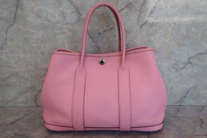 HERMES GARDEN PARTY TPM Negonda leather Pink □N刻印 Tote bag 600060017