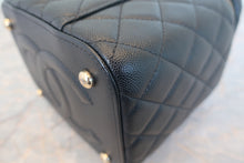 画像をギャラリービューアに読み込む, CHANEL/シャネル マトラッセバニティチェーンショルダーバッグ キャビアスキン ブラック/ゴールド金具 ショルダーバッグ 800010133
