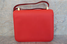 将图片加载到图库查看器，HERMES CONSTANCE3 23 Swift leather Rouge tomate A刻印 Shoulder bag 600110047
