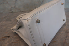 画像をギャラリービューアに読み込む, HERMES／エルメス バーキン30 ヴォーグレネ ホワイト □C刻印 ハンドバッグ 700070140
