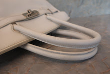 画像をギャラリービューアに読み込む, HERMES／エルメス バーキン30 ヴォーグレネ ホワイト □C刻印 ハンドバッグ 700070140
