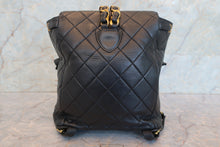 画像をギャラリービューアに読み込む, CHANEL/シャネル マトラッセチェーンリュック ラムスキン ブラック/ゴールド金具 リュック 700110012
