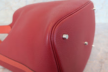 画像をギャラリービューアに読み込む, HERMES／エルメス ピコタンロックタッチGM トリヨンクレマンス/ヴォースイフト ルージュアッシュ/ブリック □R刻印 ハンドバッグ 700090243
