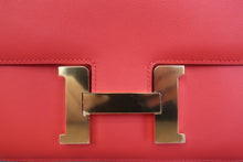 将图片加载到图库查看器，HERMES CONSTANCE3 23 Swift leather Rouge tomate A刻印 Shoulder bag 600110047
