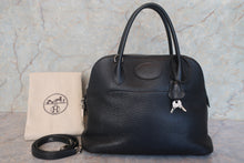 Load image into Gallery viewer, HERMES／BOLIDE 31 Clemence leather Black □L Engraving Shoulder bag 700120095
