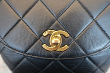 画像をギャラリービューアに読み込む, CHANEL/シャネル マトラッセチェーンリュック ラムスキン ブラック/ゴールド金具 リュック 700110012
