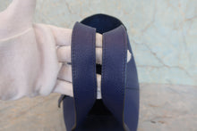 将图片加载到图库查看器，HERMES PICOTIN LOCK PM Tressage Epsom leather Blue encre/Brique/Black Y刻印 Hand bag 800070079
