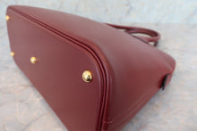 将图片加载到图库查看器，HERMES BOLIDE 35 Graine Lisse leather Rouge H □G刻印 Hand bag 600070101
