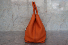 將圖片載入圖庫檢視器 HERMES／エルメス ガーデンパーティPM ネゴンダ オレンジ □O刻印 トートバッグ 700090227
