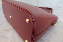 将图片加载到图库查看器，HERMES BOLIDE 35 Graine Lisse leather Rouge H □G刻印 Hand bag 600070101
