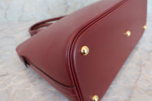 将图片加载到图库查看器，HERMES BOLIDE 35 Graine Lisse leather Rouge H □G刻印 Hand bag 600070101
