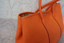 將圖片載入圖庫檢視器 HERMES／エルメス ガーデンパーティPM ネゴンダ オレンジ □O刻印 トートバッグ 700090227
