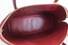 Load image into Gallery viewer, HERMES BOLIDE 35 Graine Lisse leather Rouge H □G Engraving Hand bag 600070101
