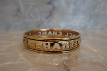 Load image into Gallery viewer, CHANEL Logo Bangle Gold plated Gold Bangle 500090261
