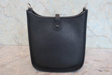 Load image into Gallery viewer, HERMES  EVELYNE TPM Clemence leather Black C Engraving Shoulder bag 800090049
