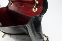 將圖片載入圖庫檢視器 CHANEL/シャネル Vステッチチェーンショルダーバッグ ラムスキン ブラック/ゴールド金具 ショルダーバッグ 800090241
