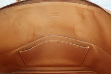 Load image into Gallery viewer, HERMES BOLIDE 35 Fjord leather Natural sable 〇Z Engraving Shoulder bag 600060074
