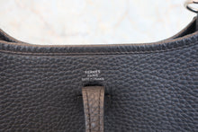 Load image into Gallery viewer, HERMES  EVELYNE TPM Clemence leather Black C Engraving Shoulder bag 800090049
