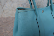 画像をギャラリービューアに読み込む, HERMES／エルメス ガーデンパーティＰＭ カントリー ブルーアトール トートバッグ 800010083
