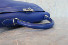 Load image into Gallery viewer, HERMES CANDY KELLY 32 Epsom leather Blue electric/Mykonos □P Engraving Shoulder bag 600110041
