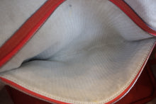 Load image into Gallery viewer, HERMES  GARDEN PARTY PM Negonda leather Sanguine □Q Engraving Tote bag 700120109
