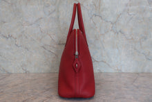 将图片加载到图库查看器，HERMES／BOLIDE 31 Clemence leather Rouge garance □Q刻印 Shoulder bag 800080099
