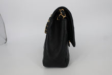 將圖片載入圖庫檢視器 CHANEL/シャネル マトラッセＷフラップＷチェーンショルダーバッグ キャビアスキン ブラック/ゴールド金具 ショルダーバッグ 800100109
