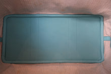 将图片加载到图库查看器，HERMES GARDEN PARTY PM Country leather Blue atoll T刻印 Tote bag 800010083
