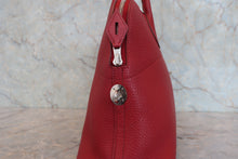 将图片加载到图库查看器，HERMES／BOLIDE 31 Clemence leather Rouge garance □Q刻印 Shoulder bag 800080099
