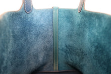 将图片加载到图库查看器，HERMES PICOTIN LOCK CASAQUE MM Clemence leather Deep blue/Vert bosphore Y刻印 Hand bag 600090226
