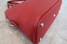 将图片加载到图库查看器，HERMES／BOLIDE 31 Clemence leather Rouge garance □Q刻印 Shoulder bag 800080099
