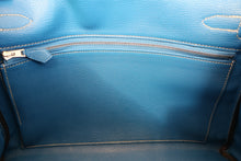 Load image into Gallery viewer, HERMES CANDY KELLY 32 Epsom leather Blue electric/Mykonos □P Engraving Shoulder bag 600110041
